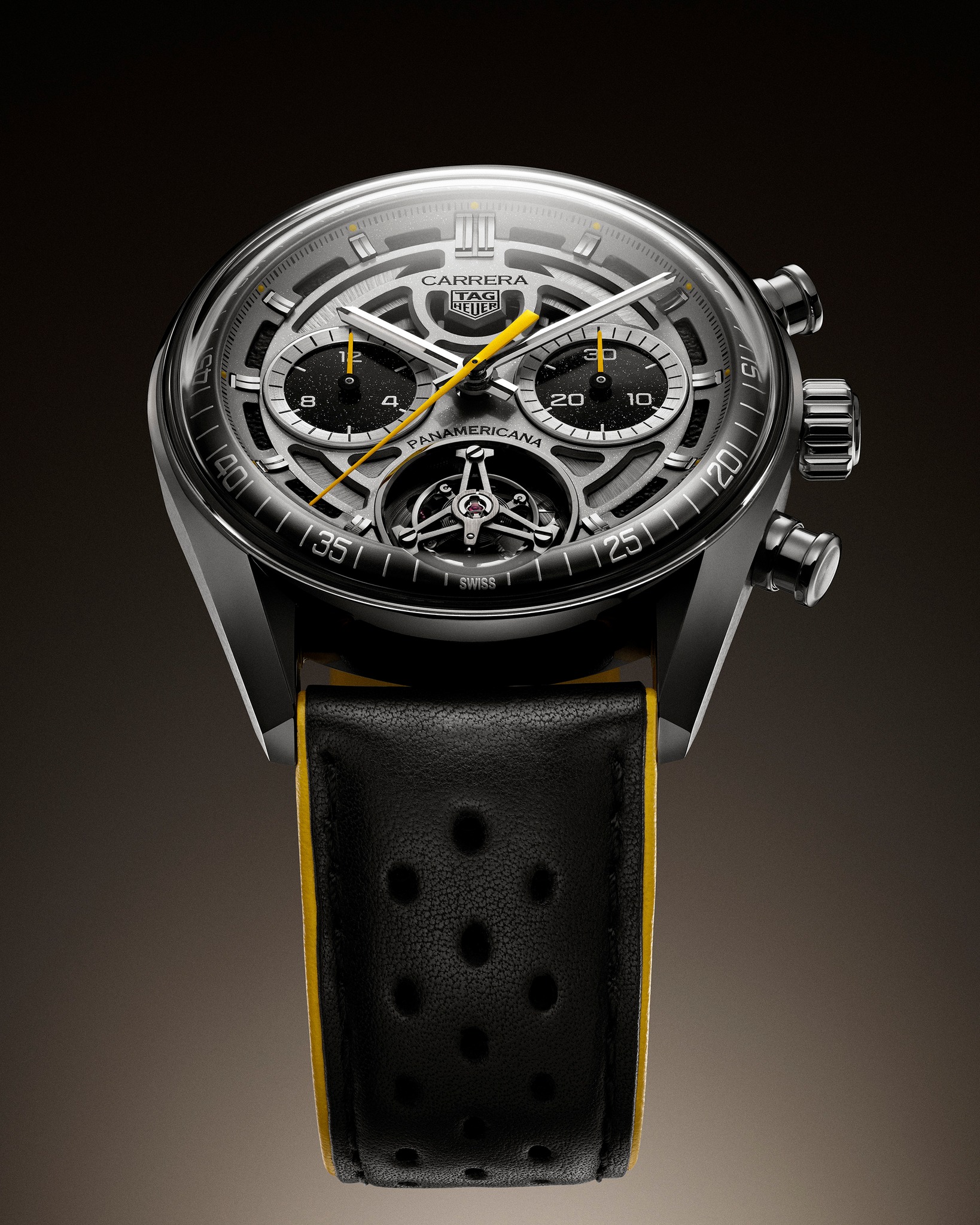 TAG Heuer Carrera Chronograph Tourbillon x Porsche Panamericana