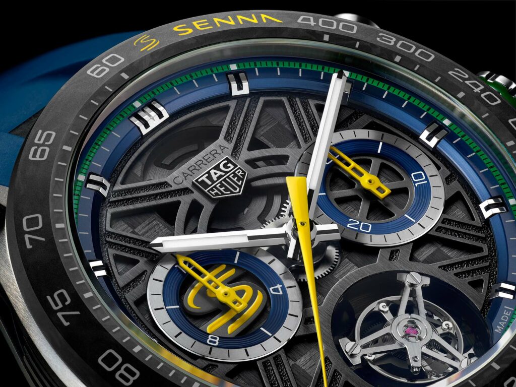 TAG Heuer Carrera Chronograph Tourbillon x Senna