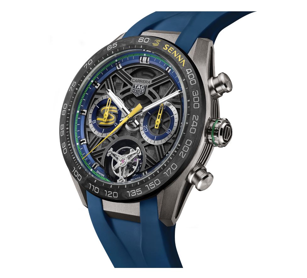 TAG Heuer Carrera Chronograph Tourbillon x Senna