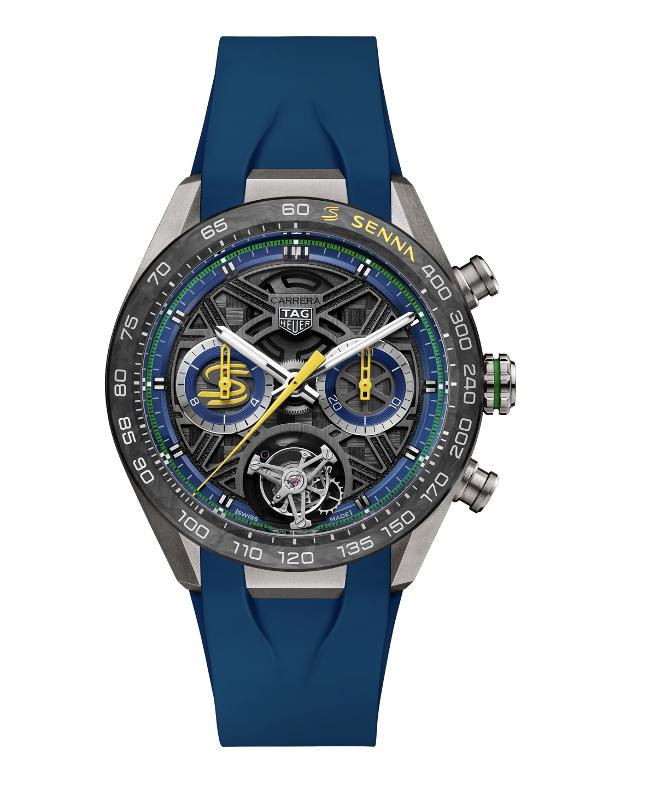 TAG Heuer Carrera Chronograph Tourbillon x Senna