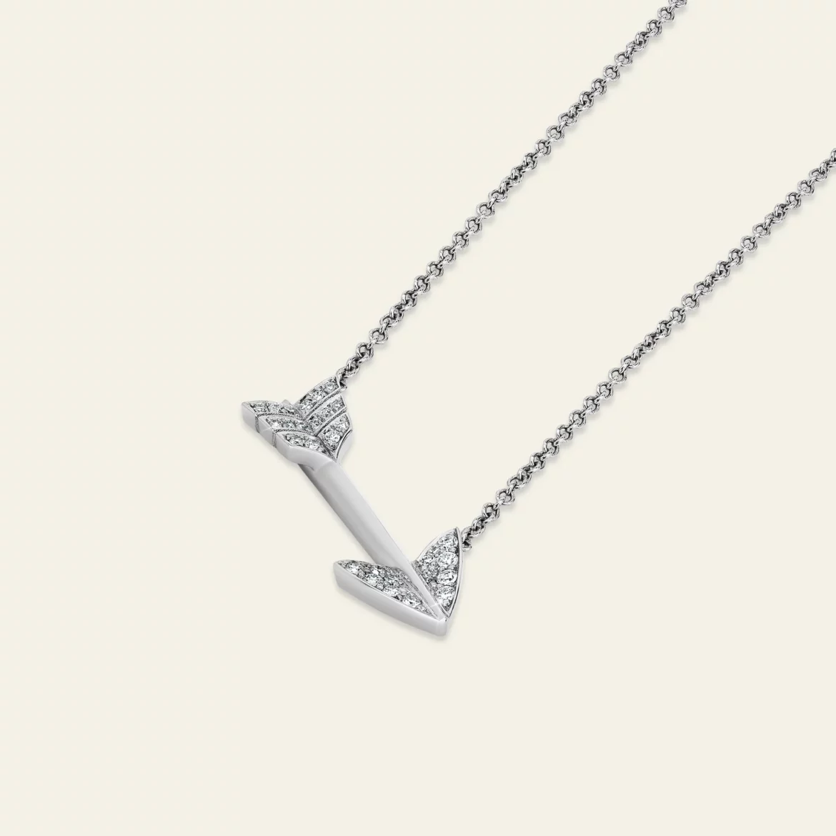 Super Arrow Diamond Pendant