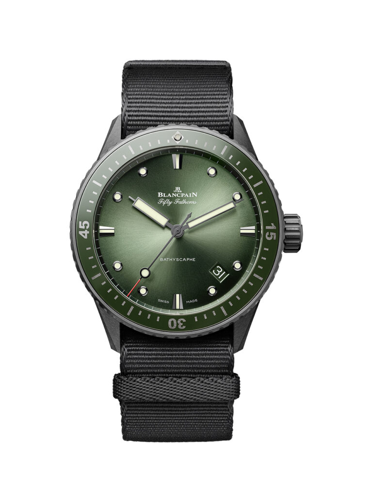 Blancpain Fifty Fathoms Bathyscaphe crece con nuevos modelos de cerámica