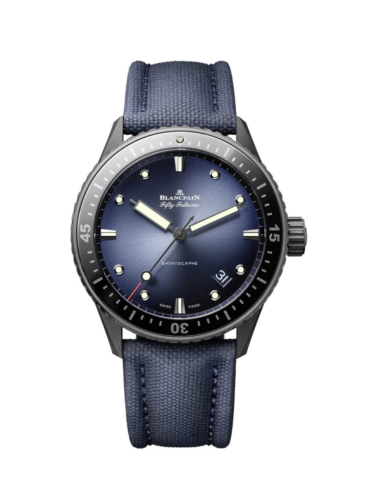 Blancpain Fifty Fathoms Bathyscaphe crece con nuevos modelos de cerámica