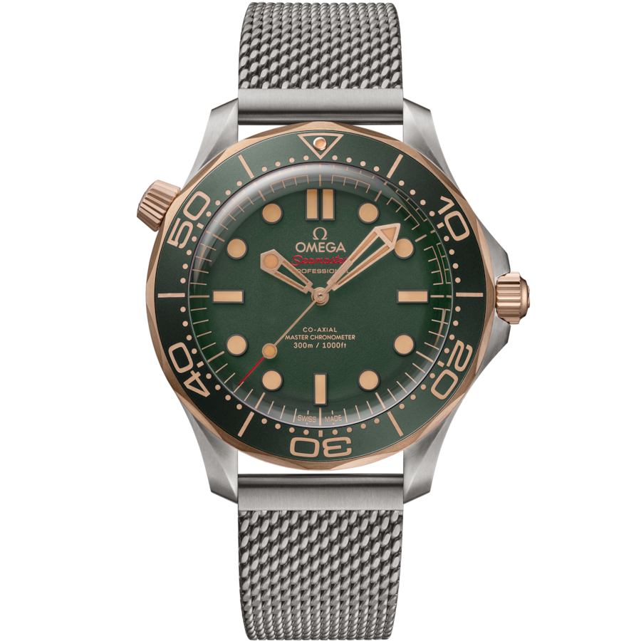 Omega presenta un nuevo Seamaster Diver 300M en titanio y Oro Bronce