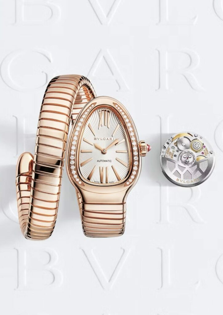 Bvlgari Serpenti debuta con calibre automático en LVMH Watch Week 2025