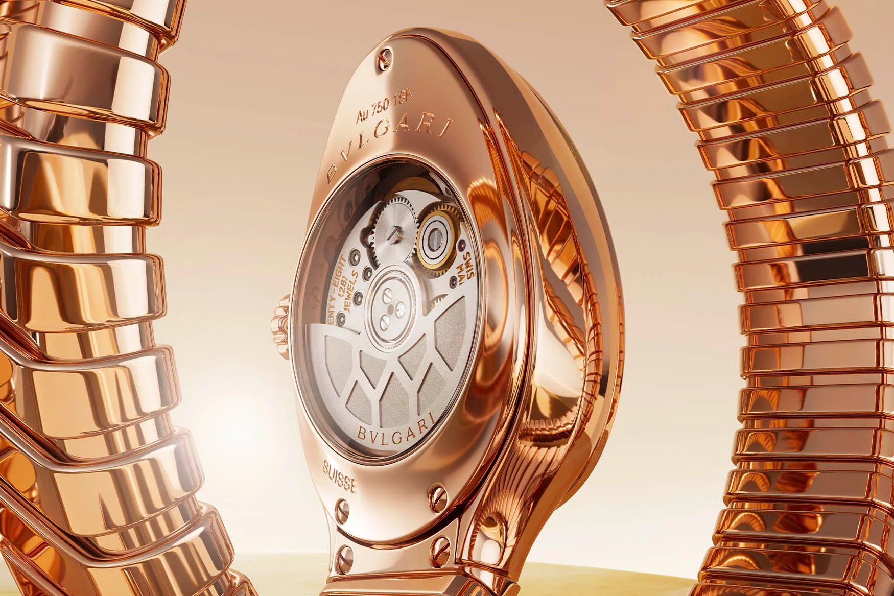 Bvlgari Serpenti debuta con calibre automático en LVMH Watch Week 2025