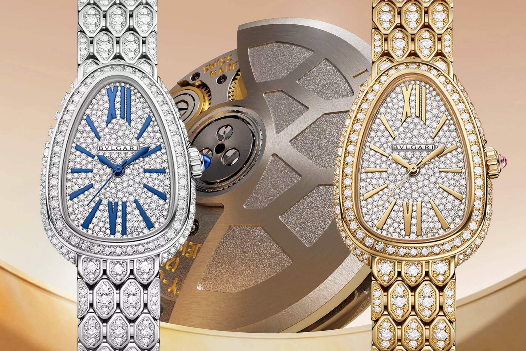 Bvlgari Serpenti debuta con calibre automático en LVMH Watch Week 2025