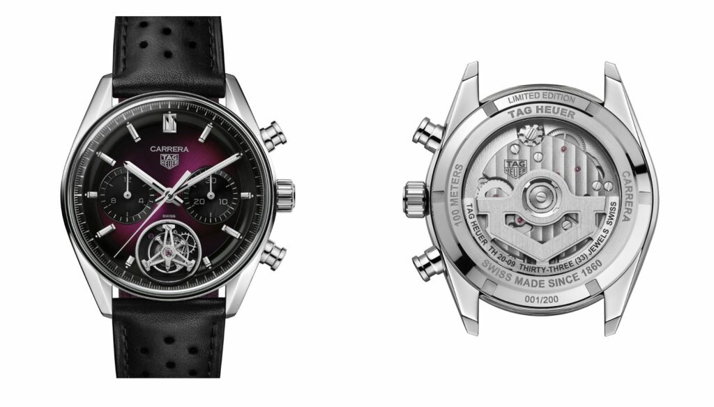 TAG Heuer Carrera se viste de Purple Reigns en LVMH Watch Week 2025