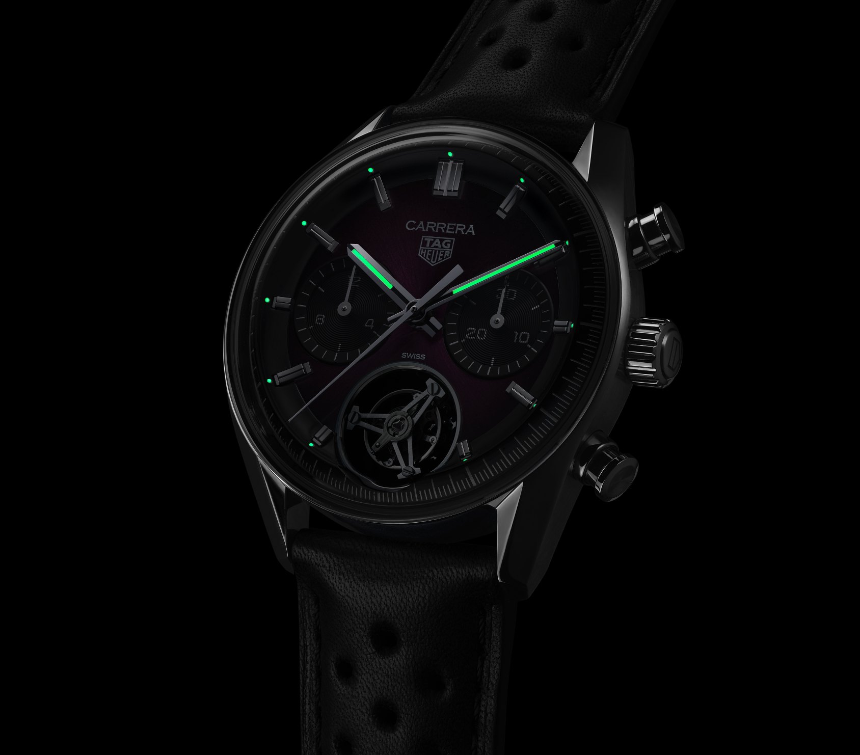 TAG Heuer Carrera se viste de Purple Reigns en LVMH Watch Week 2025