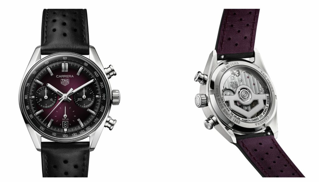 TAG Heuer Carrera se viste de Purple Reigns en LVMH Watch Week 2025