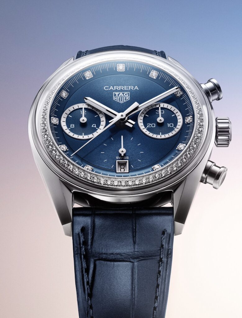 TAG Heuer Carrera Glassbox recibe un "tratamiento" de diamantes en LVMH Watch Week 2025