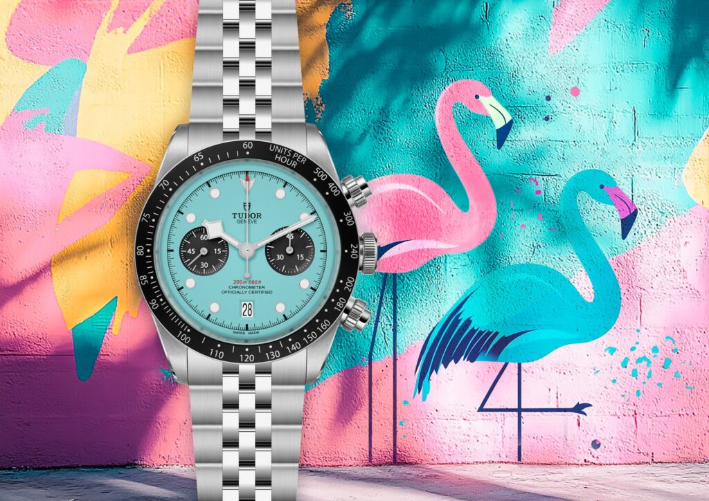 Tudor Black Bay Chrono "Flamingo Blue", el reloj ideal para la vida en la playa