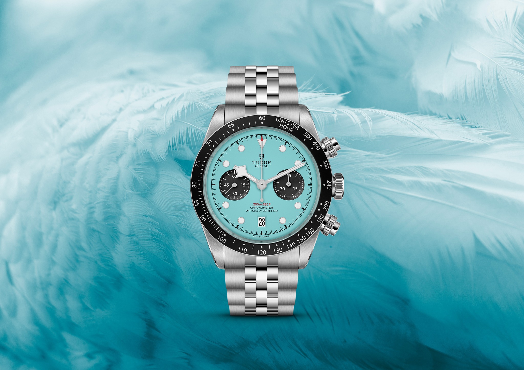 Tudor Black Bay Chrono "Flamingo Blue", el reloj ideal para la vida en la playa