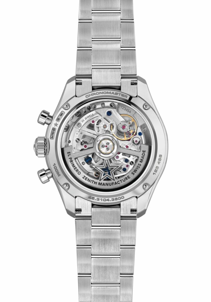 Zenith llena de color al Chronomaster Sport con una versión "Rainbow" de oro blanco presentada en LVMH Watch Week 2025