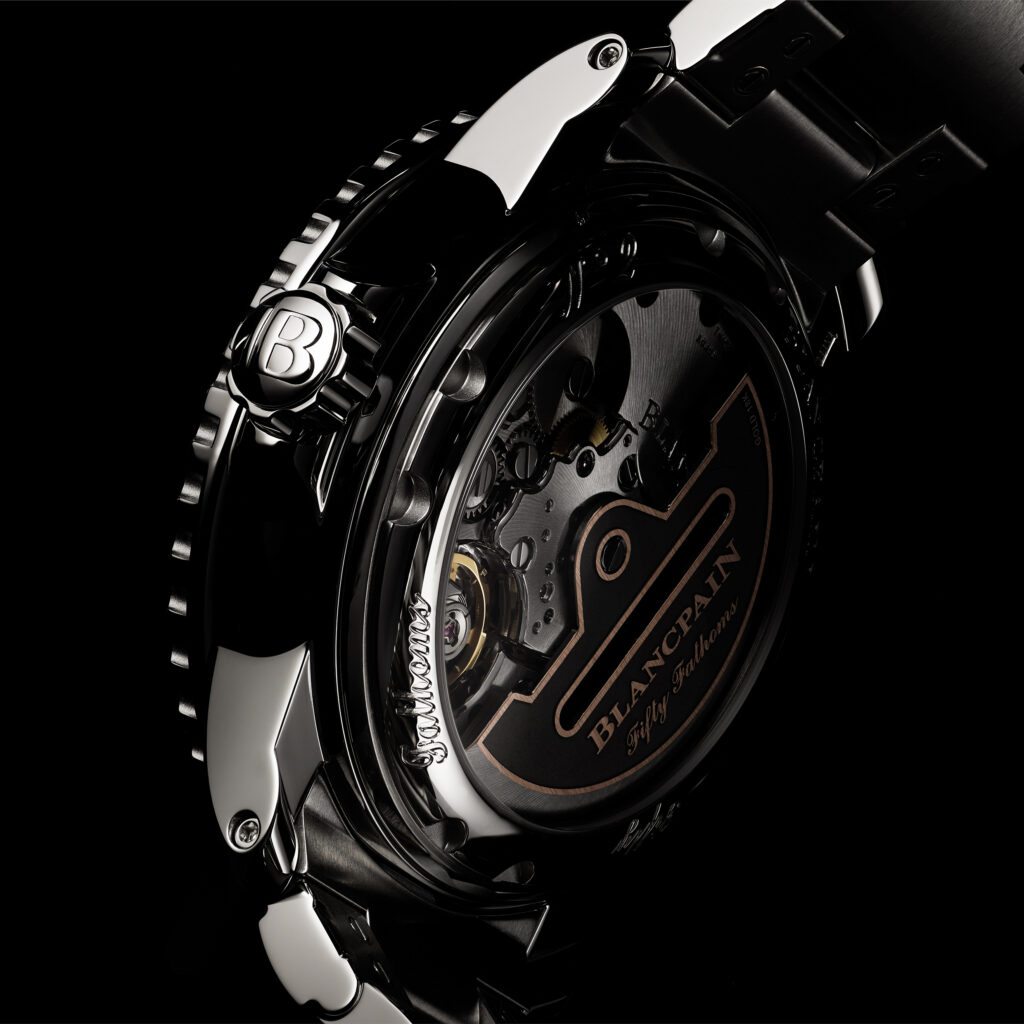 Blancpain Fifty Fathoms Automatique 42mm se presenta en acero inoxidable Blancpain Fifty Fathoms Automatique 42mm se presenta en acero inoxidable