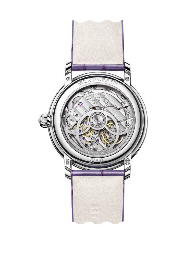 Blancpain Ladybird Colors se presenta en color púrpura real Blancpain Ladybird Colors se presenta en color púrpura real