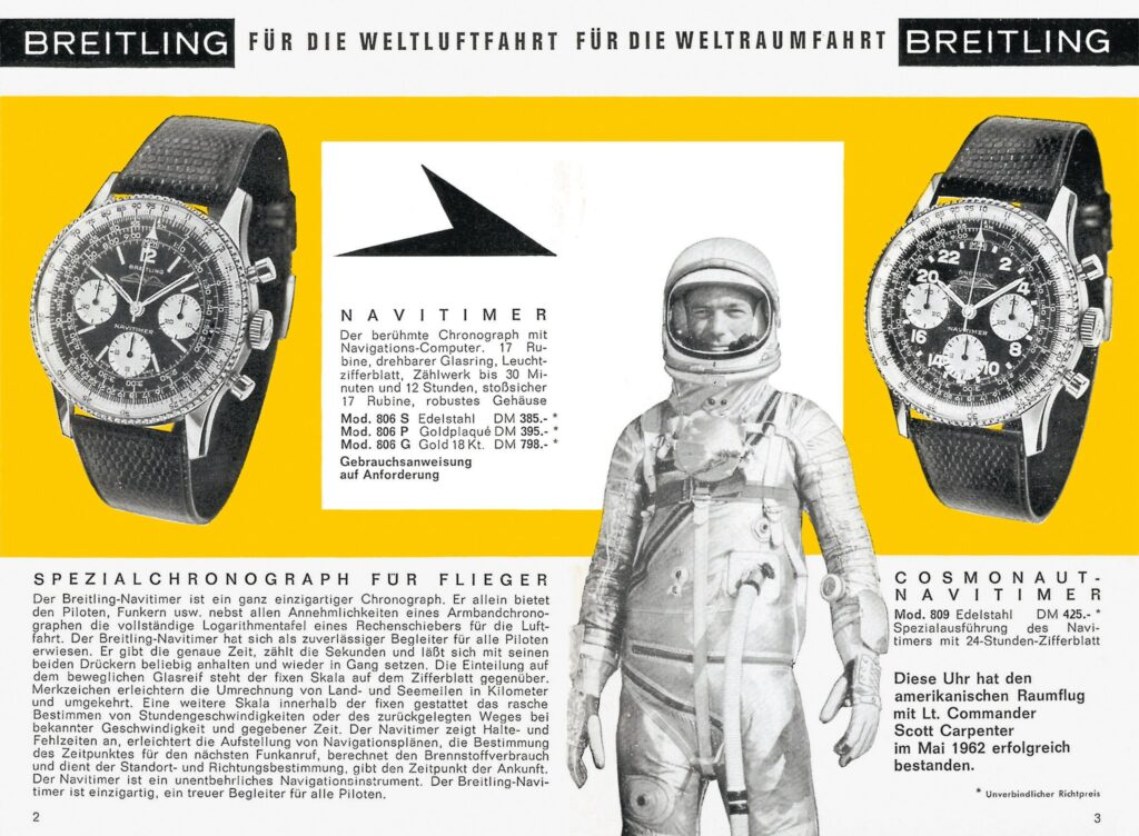 Breitling celebra el centenario del Cosmonaute con una Edición Especial en Platino, homenaje a Scott Carpenter Breitling celebra el centenario del Cosmonaute con una Edición Especial en Platino, homenaje a Scott Carpenter