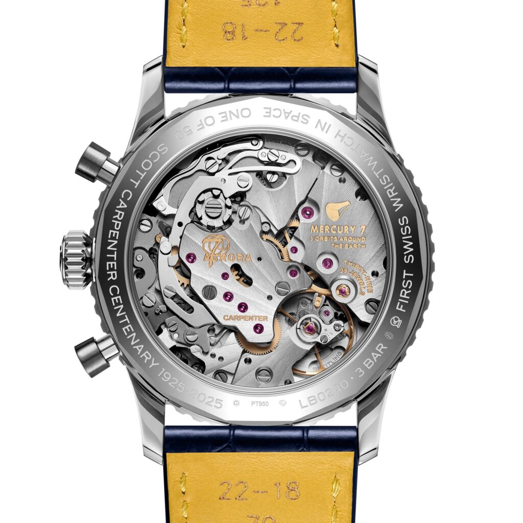 Breitling celebra el centenario del Cosmonaute con una Edición Especial en Platino, homenaje a Scott Carpenter Breitling celebra el centenario del Cosmonaute con una Edición Especial en Platino, homenaje a Scott Carpenter