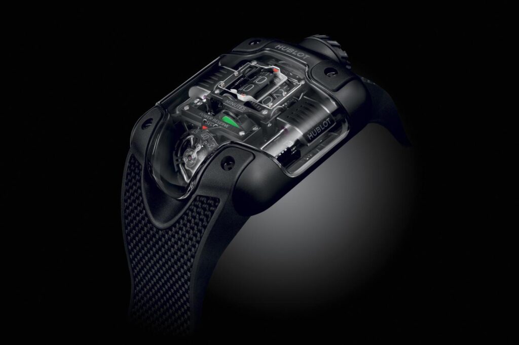 Hublot MP-10 Tourbillon presenta dos nuevos materiales para la caja: cerámica negra y zafiro Hublot MP-10 Tourbillon presenta dos nuevos materiales para la caja: cerámica negra y zafiro