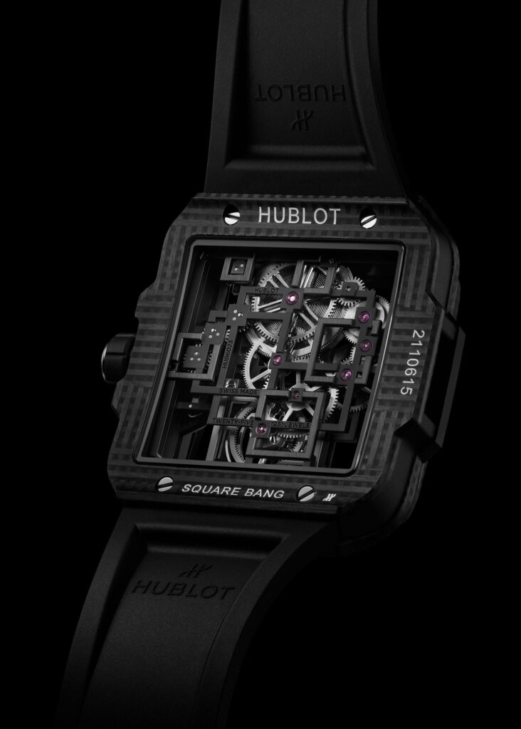 ¿Por qué los relojes son redondos? Hublot Square Bang Tourbillon 4 Days Power Reserve