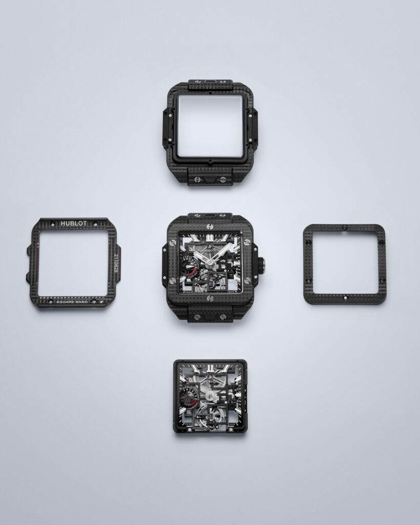 ¿Por qué los relojes son redondos? Hublot Square Bang Tourbillon 4 Days Power Reserve
