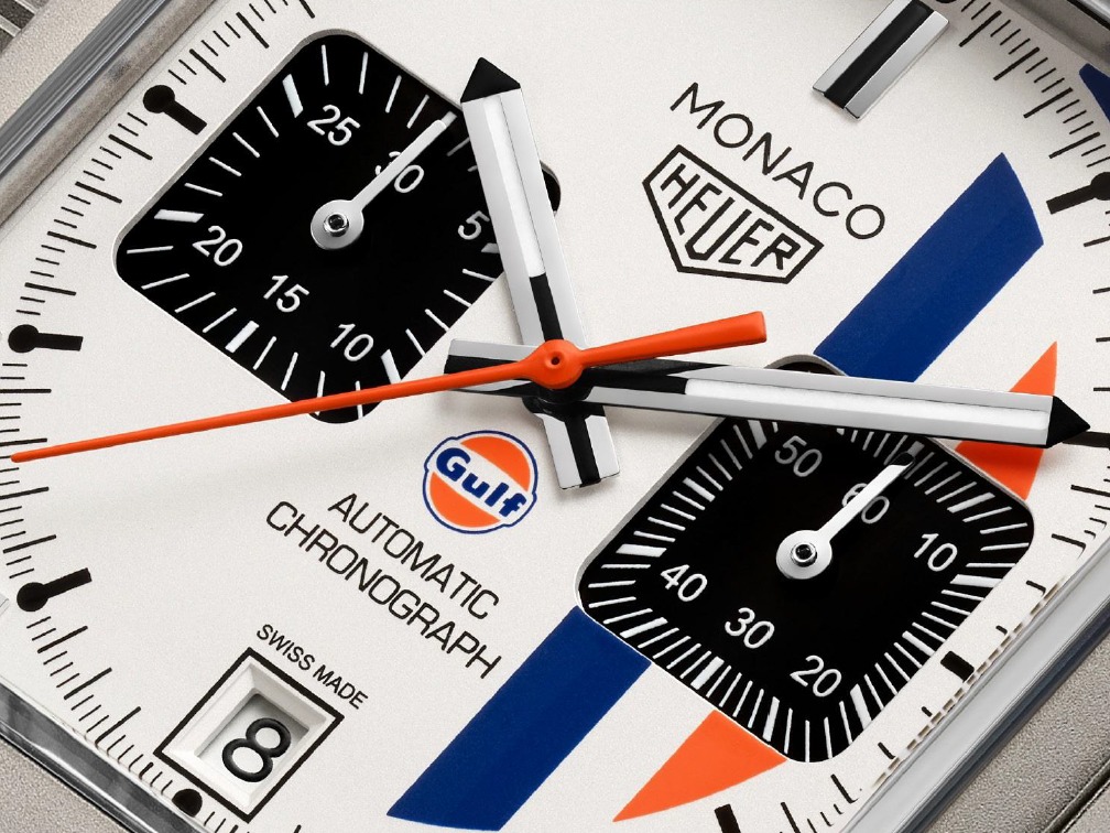 TAG Heuer Monaco Chronograph x Gulf, para los verdaderos amantes del automovilismo TAG Heuer Monaco Chronograph x Gulf, para los verdaderos amantes del automovilismo