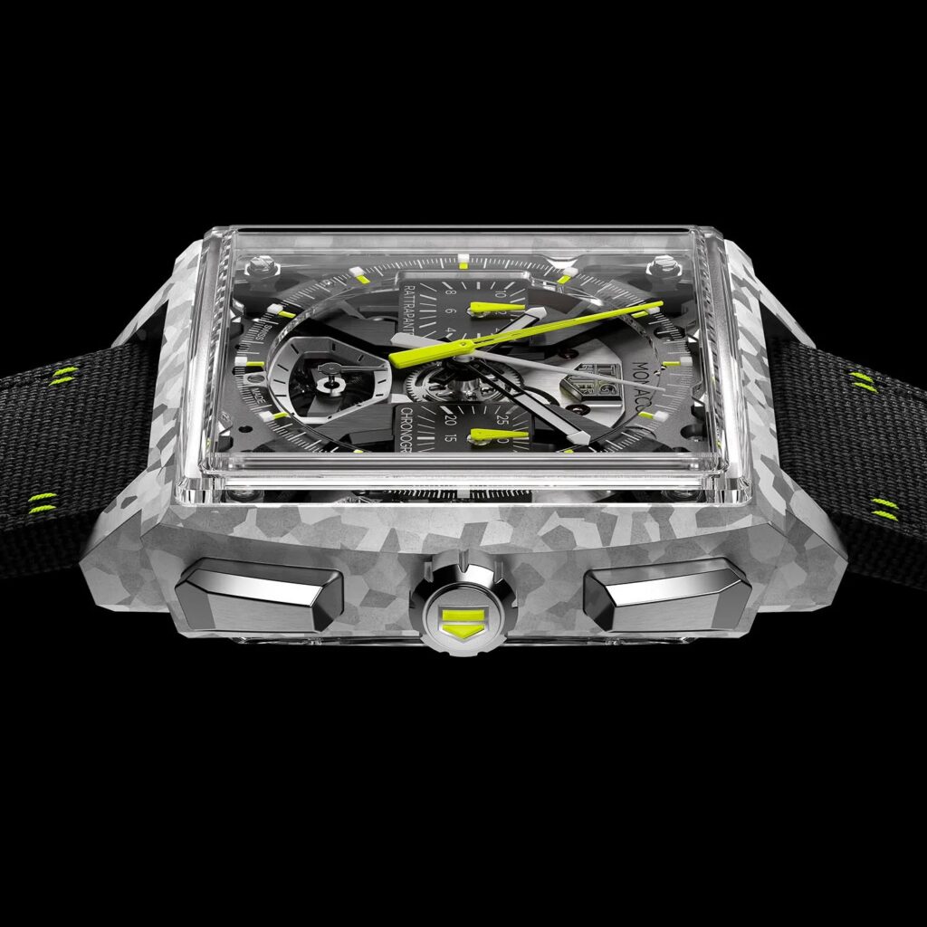 TAG Heuer Monaco Split Seconds Chronograph presenta una nueva clase de titanio TAG Heuer Monaco Split Seconds Chronograph presenta una nueva clase de titanio