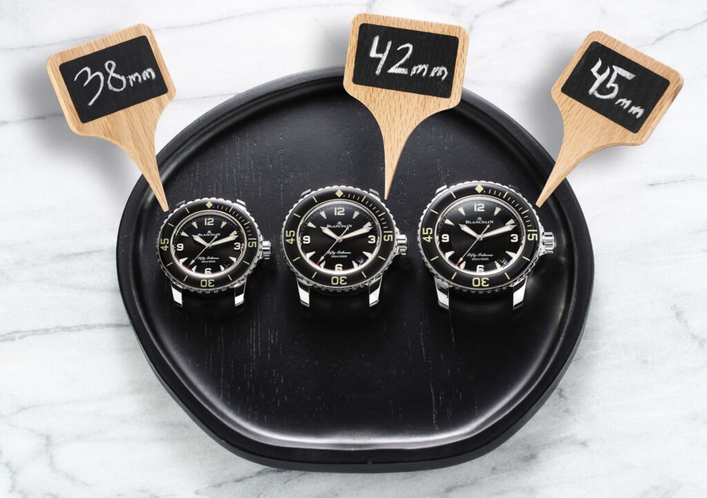 Blancpain Fifty Fathoms incorpora un nuevo tamaño de 38 mm a su colección Blancpain Fifty Fathoms incorpora un nuevo tamaño de 38 mm a su colección