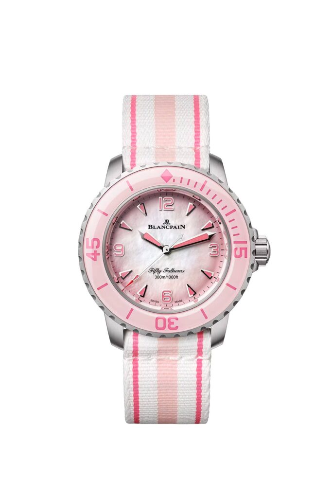 Por primera vez Blancpain presenta un Fifty Fathoms para mujer Por primera vez Blancpain presenta un Fifty Fathoms para mujer