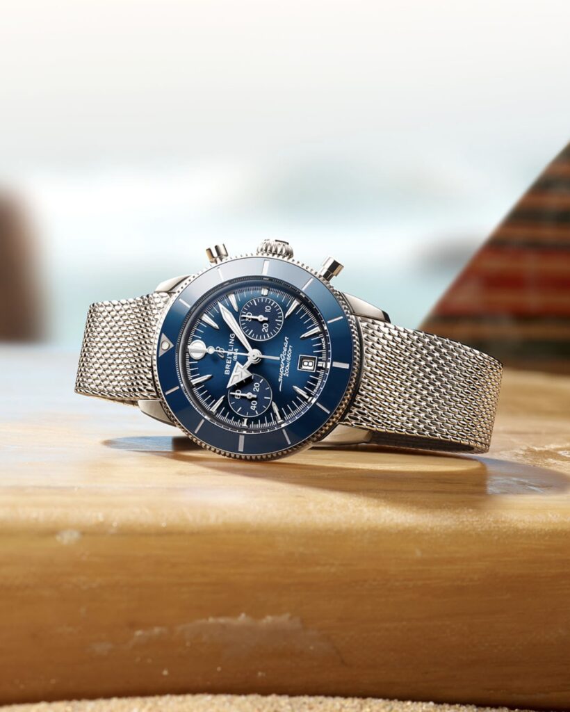 Breitling Superocean Heritage rinde homenaje a la libertad de la playa y el surf Breitling Superocean Heritage rinde homenaje a la libertad de la playa y el surf