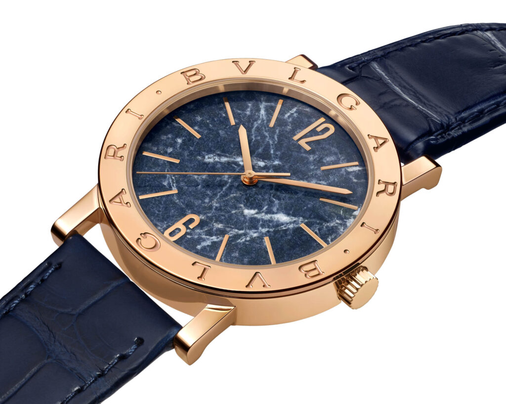 Bvlgari Bvlgari celebra su 50.º aniversario con carátulas de mármol