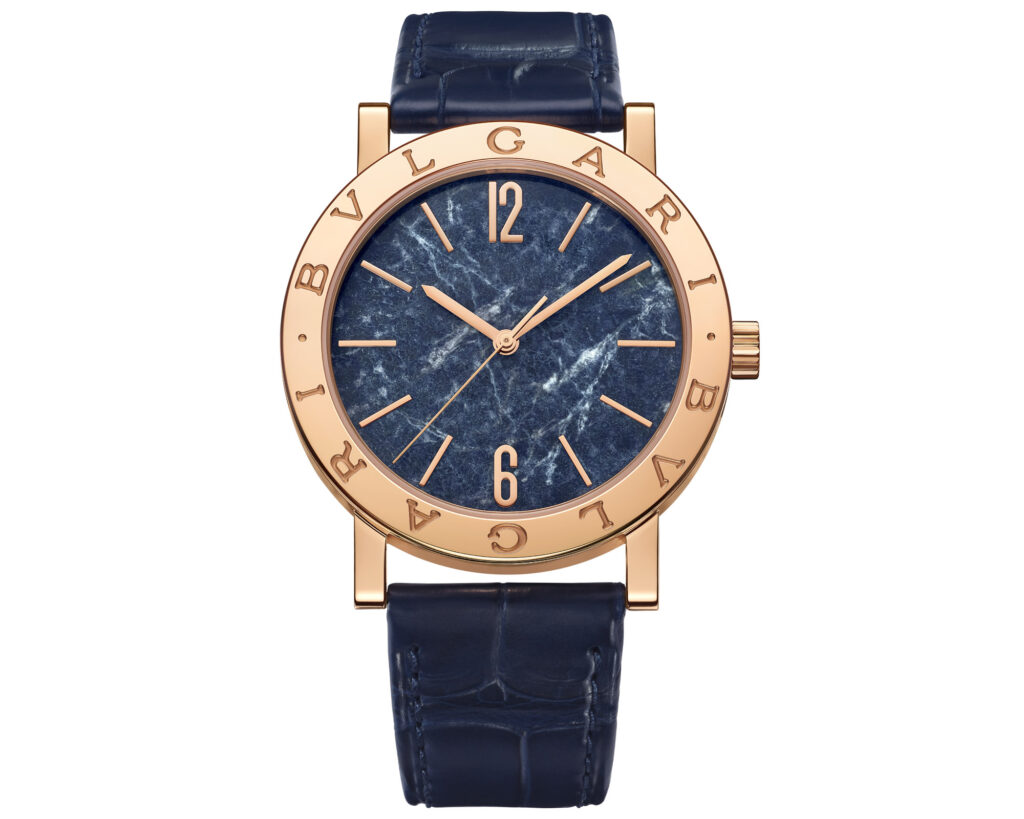Bvlgari Bvlgari celebra su 50.º aniversario con carátulas de mármol