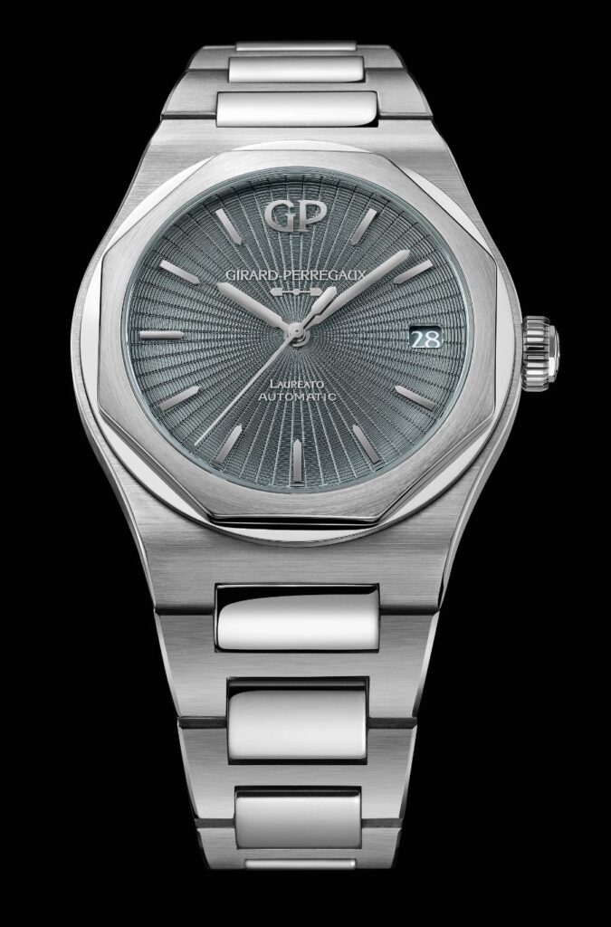 Girard-Perregaux Laureato 42 mm Infinite Grey presenta una nueva carátula esmaltada