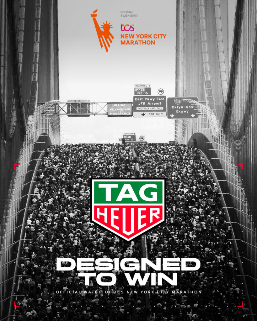 TAG Heuer se convierte en el Cronometrador Oficial del TCS Maratón de Nueva York