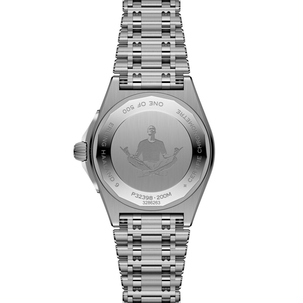 Breitling materializa el talento de Erling Haaland con el nuevo Signature Chronomat dedicado al futbolista Breitling materializa el talento de Erling Haaland con el nuevo Signature Chronomat dedicado al futbolista