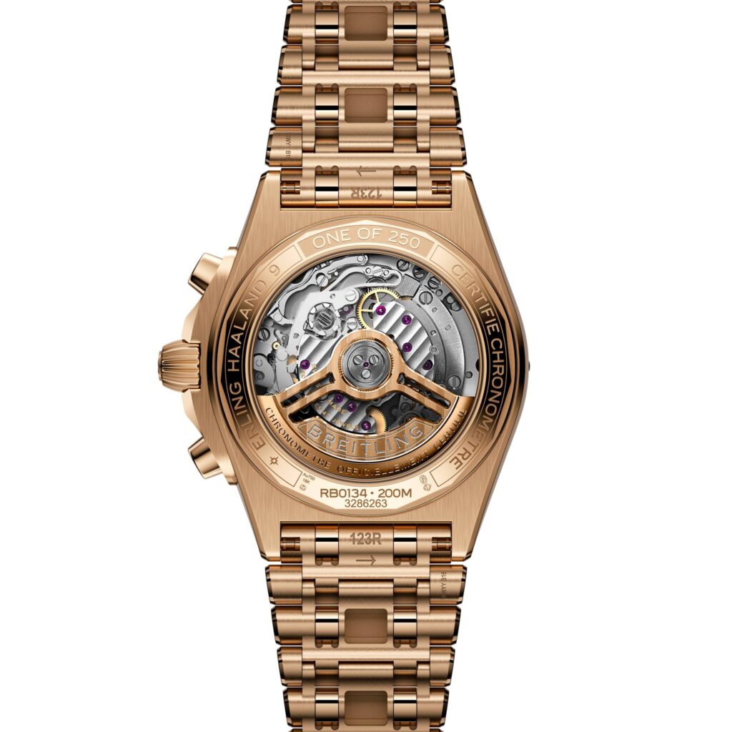 Breitling materializa el talento de Erling Haaland con el nuevo Signature Chronomat dedicado al futbolista Breitling materializa el talento de Erling Haaland con el nuevo Signature Chronomat dedicado al futbolista