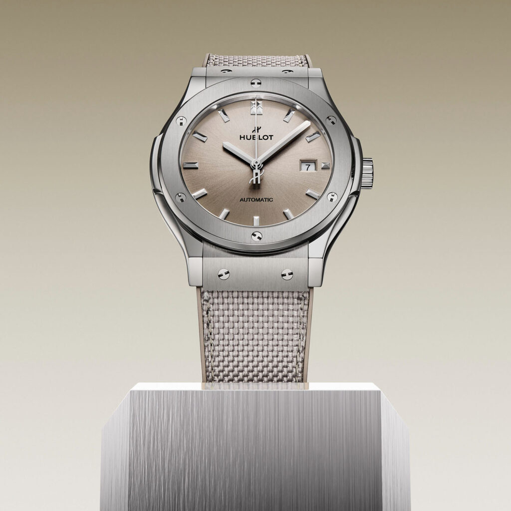 Hublot Classic Fusion Essential Taupe, ideal para la precisión fashionista Hublot Classic Fusion Essential Taupe, ideal para la precisión fashionista