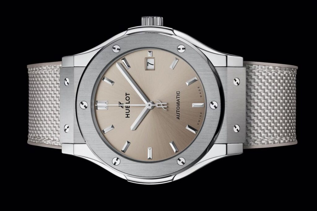 Hublot Classic Fusion Essential Taupe, ideal para la precisión fashionista Hublot Classic Fusion Essential Taupe, ideal para la precisión fashionista