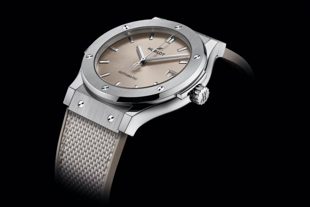 Hublot Classic Fusion Essential Taupe, ideal para la precisión fashionista Hublot Classic Fusion Essential Taupe, ideal para la precisión fashionista