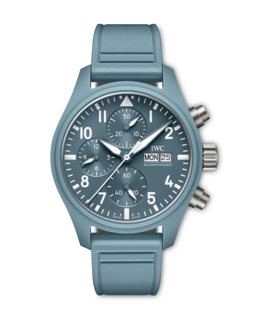 IWC Schaffhausen Pilot’s Watch Chronograph 41 Top Gun Miramar presenta un nuevo color y estructura de cerámica