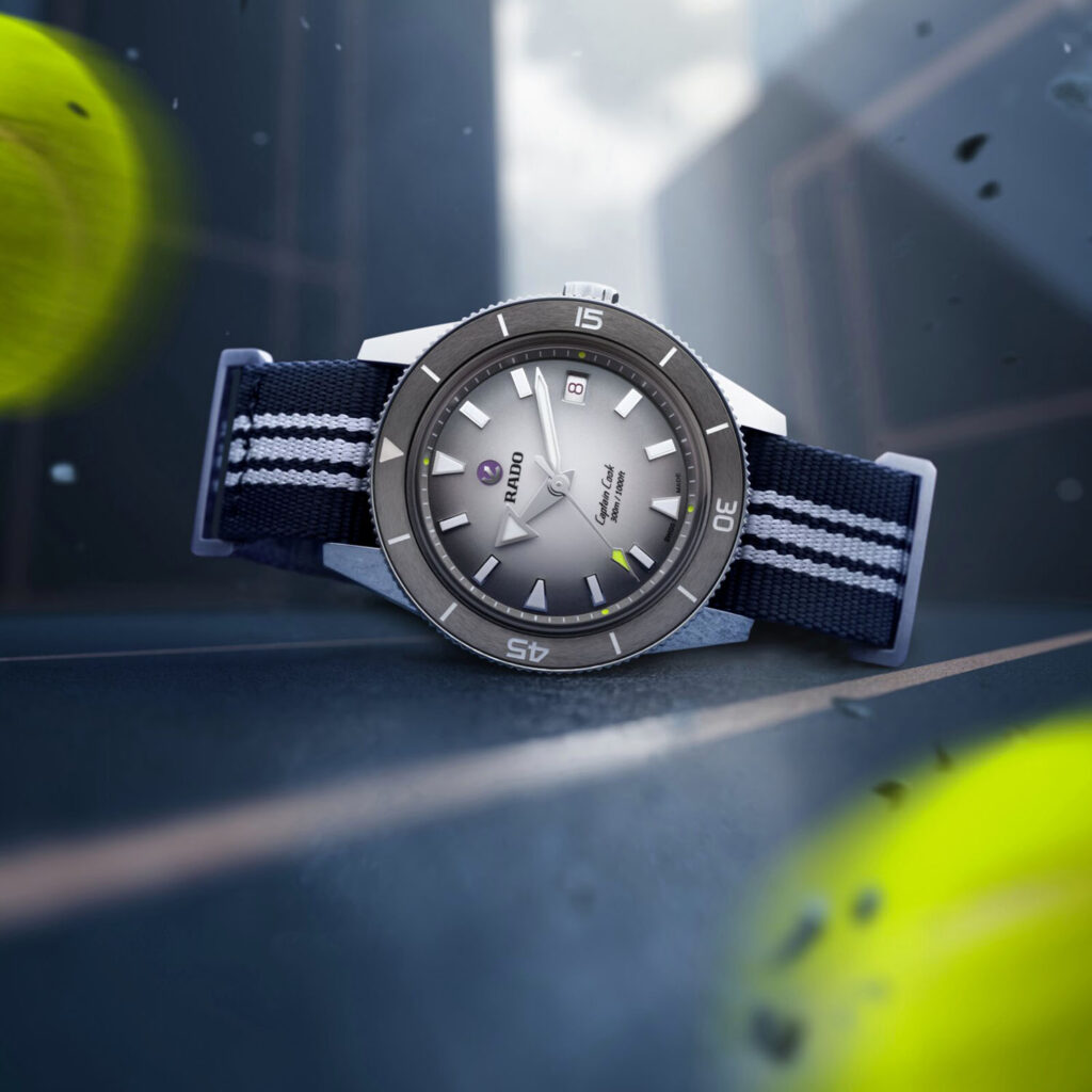Rado Captain Cook rinde un homenaje al Grand Slam del tenis