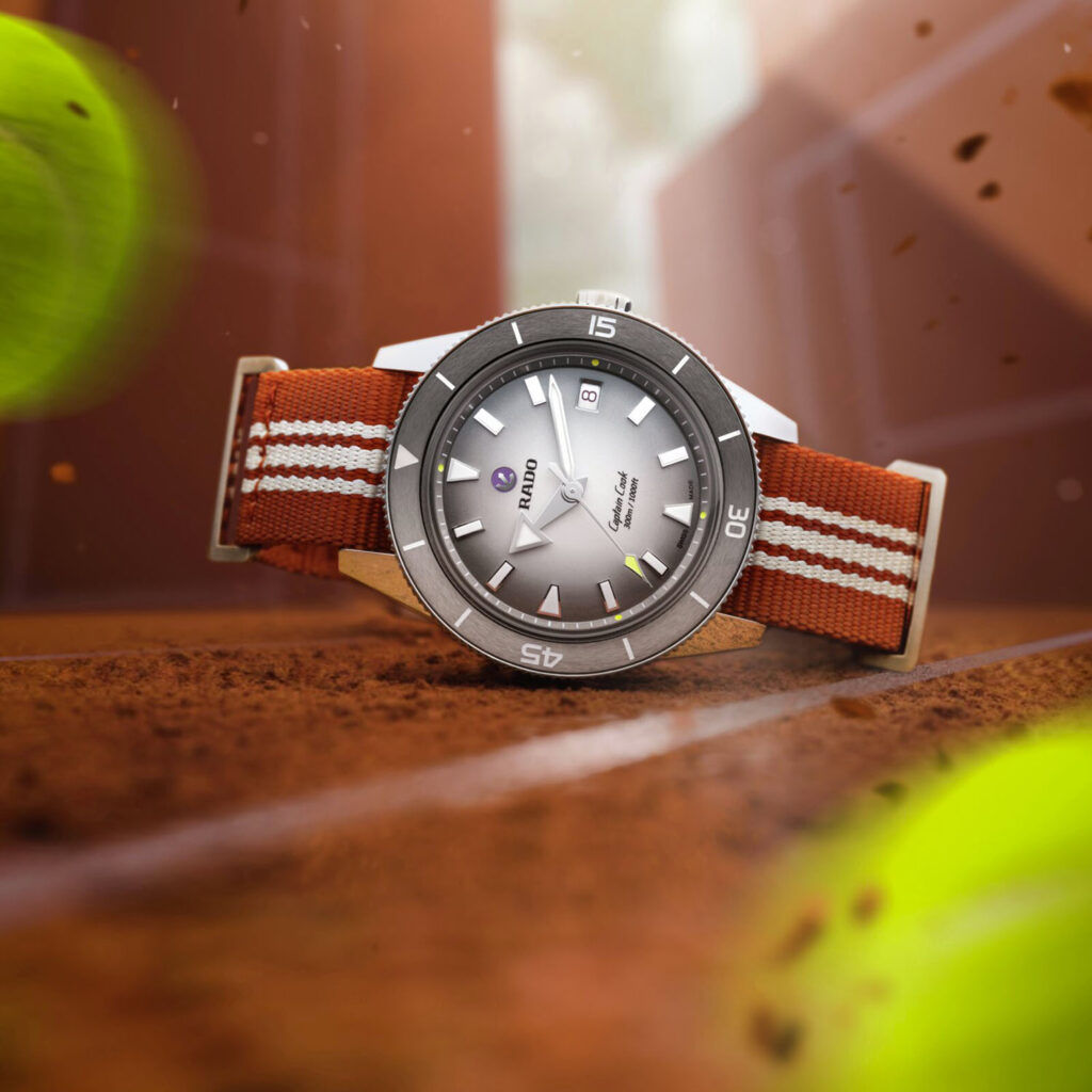 Rado Captain Cook rinde un homenaje al Grand Slam del tenis