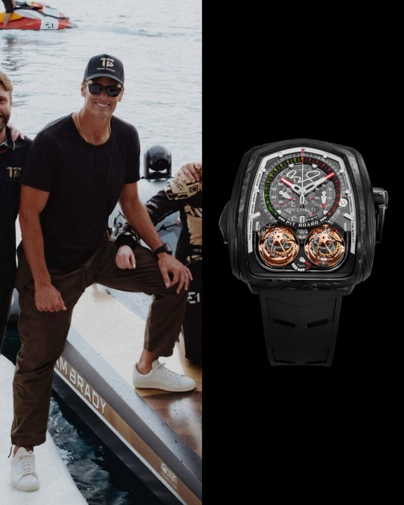 Jacob & Co diseñó una pieza única para Tom Brady