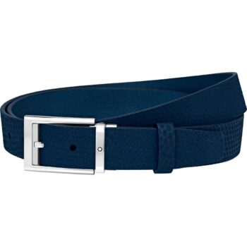 MONTBLANC</br>Cinturón formal azul</br>123914