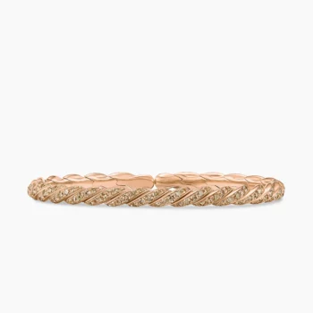 Sculpted Cable Flex Bracelet