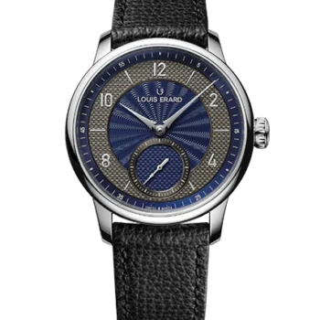Petite Seconde Guilloché Anthracite Blue