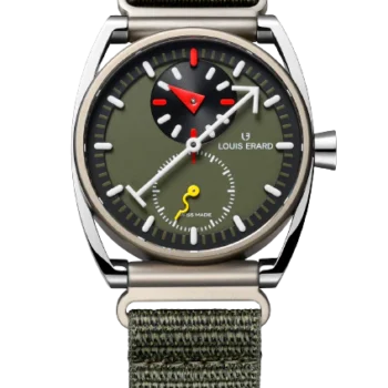 Excellence Le Régulateur Louis Erard x Alain Silberstein Khaki