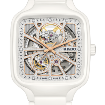 True Square Automatic Open Heart Sparkling