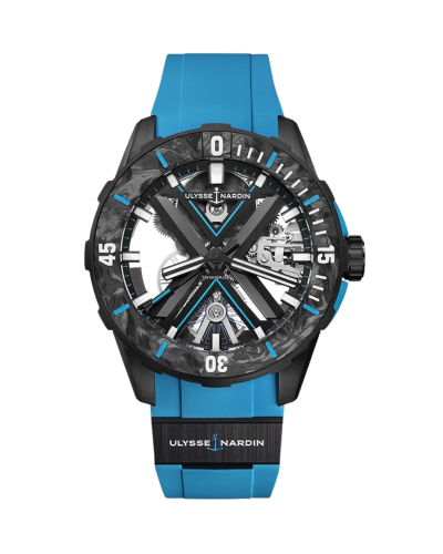 23 - DIVER X AZ AUT TIT PVD RUB CER BLU SK 44