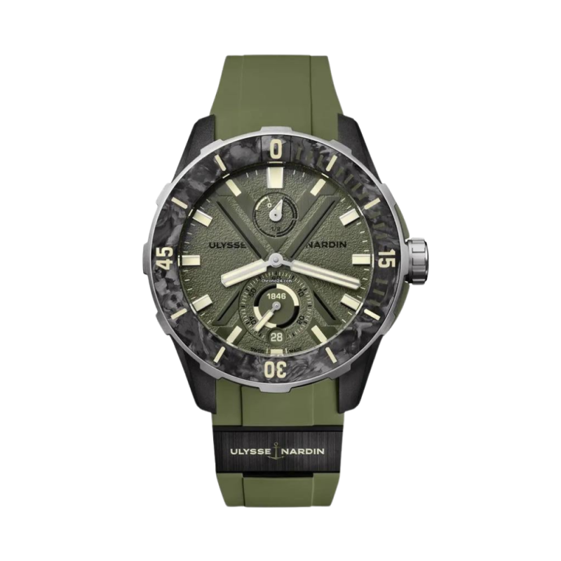 DIVER NET OPS TIT AUT CARB GRN RUB 44